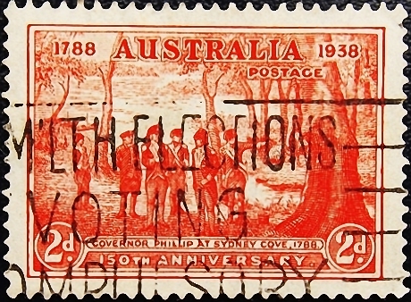Австралия 1937 год . 150 лет образования Нового Южного Уэльса . (1)